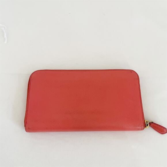 PRADA Saffiano Metal Leather Continental Wallet - Picture 6 of 9